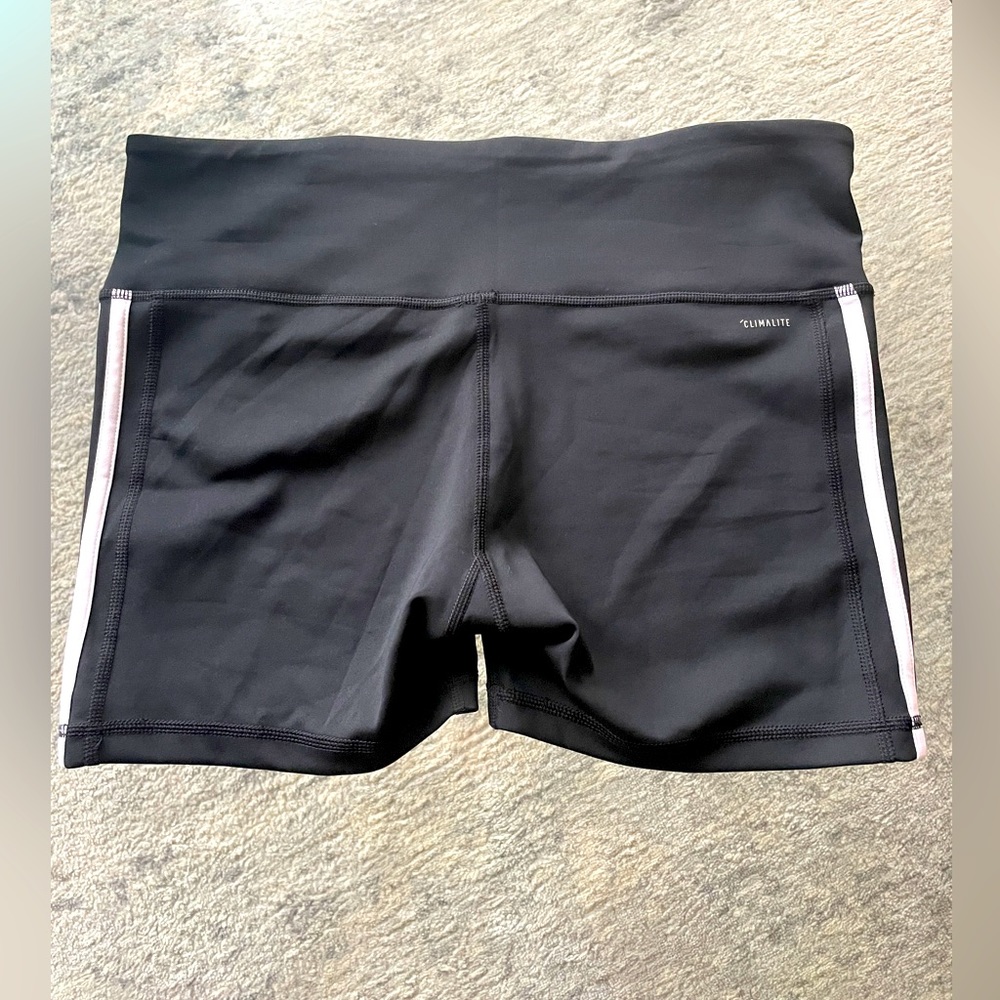 ADIDAS Women’s Athletic Shorts - Size L - Black - Picture 2 of 8